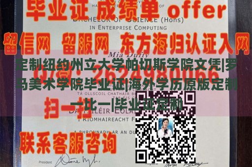 定制纽约州立大学帕切斯学院文凭|罗马美术学院毕业证|海外学历原版定制一比一|毕业证定制